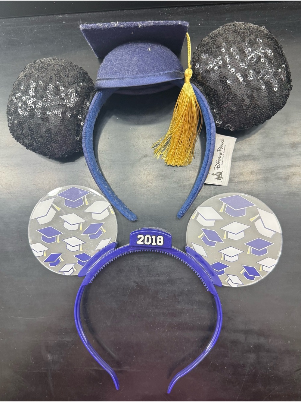 Disney Graduation Minnie Ears Headbands Bundle